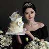 Birthday Crown High End Cake Decoration  Alloy Crown  Queen's Coming of Age Ceremony  Party Headwear  Sense of Ceremony