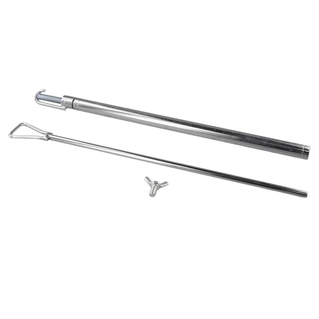 Car Sheet Metal Dent Repair Auxiliary Tool Puller Hook Rod Hand Tool 45 To 75cm Car Hood Boom Stretch StainlessSteel Support Rod