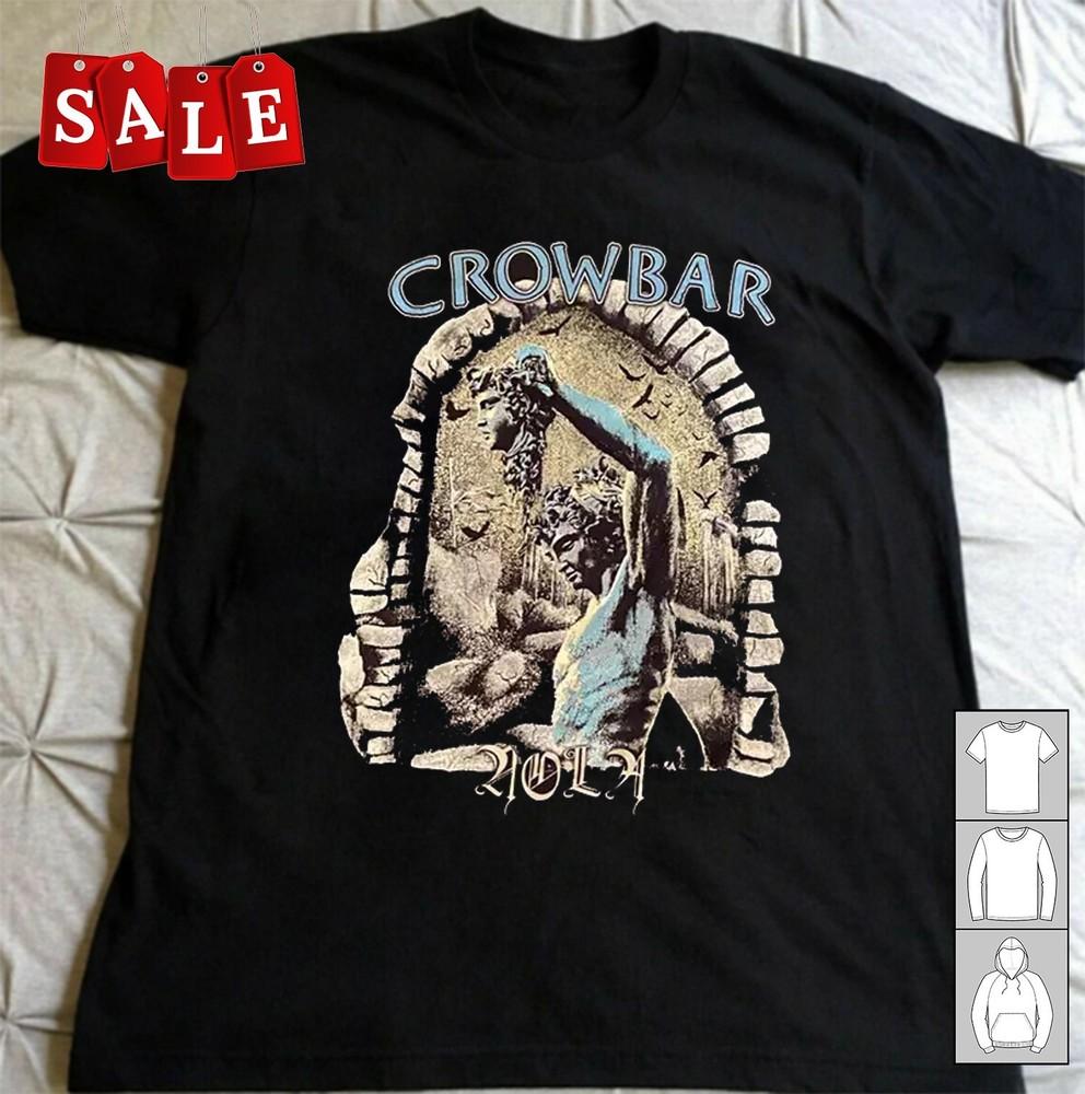 New CROWBAR BAND Gift For Fans Black All Size Shirt TH562 Unisex T-Shirt L