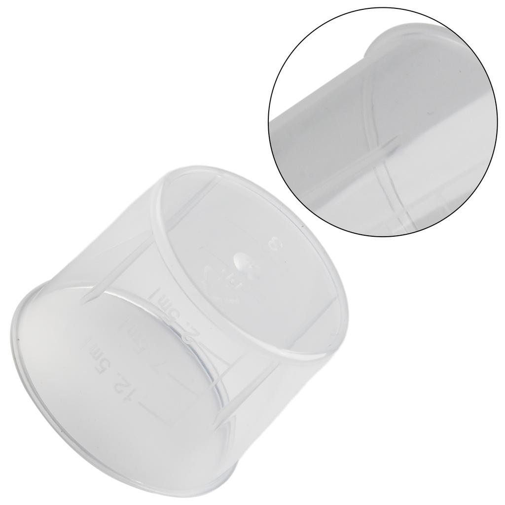 10pcs 15ml/30ml Plastic Measuring Cup Transparent Clear Double-scale Medicine Graduated Measuring Cup Container