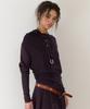 THEVINYLHOUSE Twisted Drape Top(W) Purple