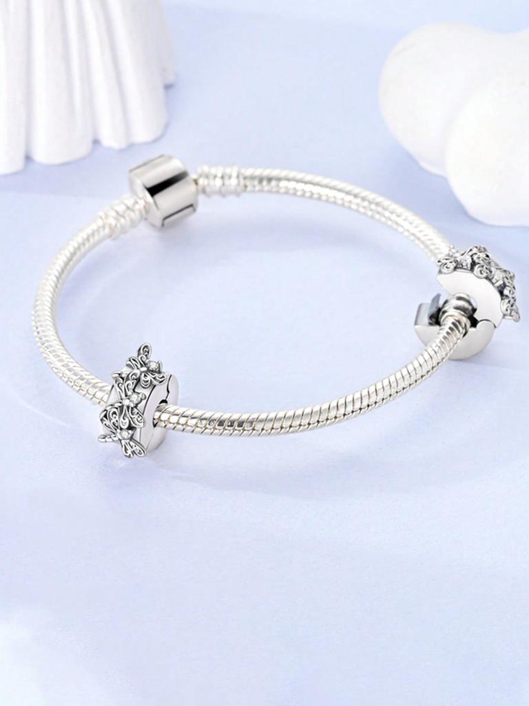 Charms Plata Copper Colors Colorful Butterfly Golden Bow Beadspendant For Original Bracelet For Women Diy Jewelry Love Gift