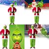 The Grinch Costume Set With Plush For Holiday Celebrations