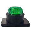 APSMOTIV LED Front Marker Assembly Set for Bus, Truck, Trailer and Universal Applications 24v (Green)