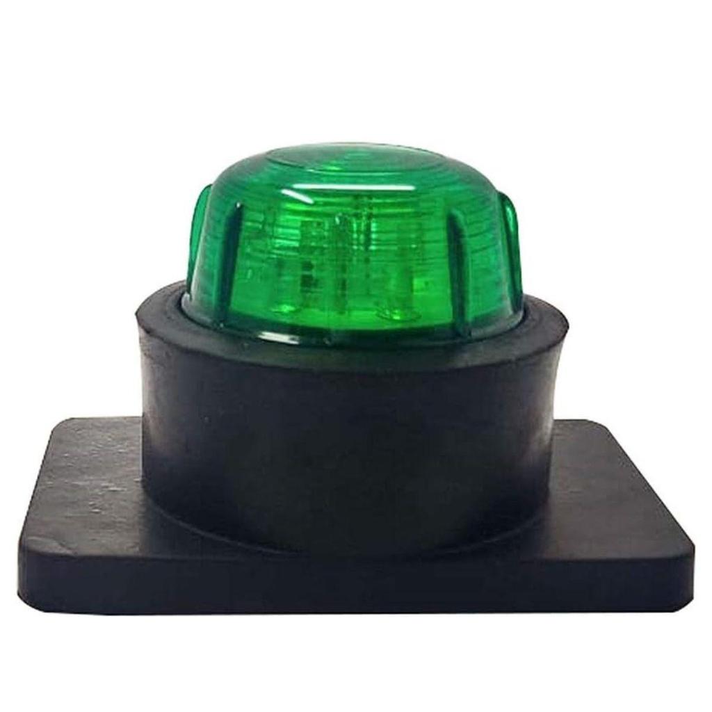 APSMOTIV LED Front Marker Assembly Set for Bus, Truck, Trailer and Universal Applications 24v (Green)