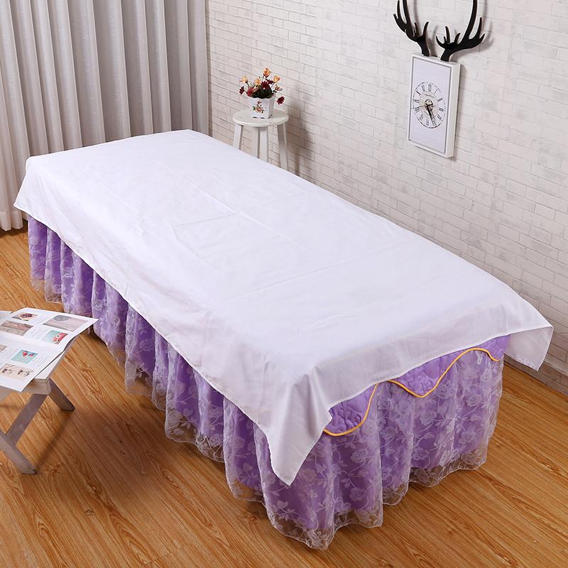 Prosop de pat pentru salon de înfrumusețare din fibră superfină, cu orificiu, SPA, husă de masă pentru masaj, fizioterapie, prosop de baie îngroșați