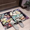 Hatsune Miku Pattern Rug, Indoor/Outdoor Mat, for Picnic, Gameroom, Bedroom, Office, Living Room, Home Decor Carpet, Birthday Gift
