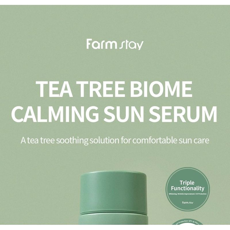 FARM STAY Tea Tree Biome Calming Sun Serum