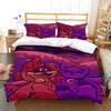 Set Biancheria da Letto Stampa 3D GattoSonno X CaneGiorno Copripiumino Trapunta Copriletto Copripiumino Federa 2-3 Pezzi Set Decorazione Camera da Letto