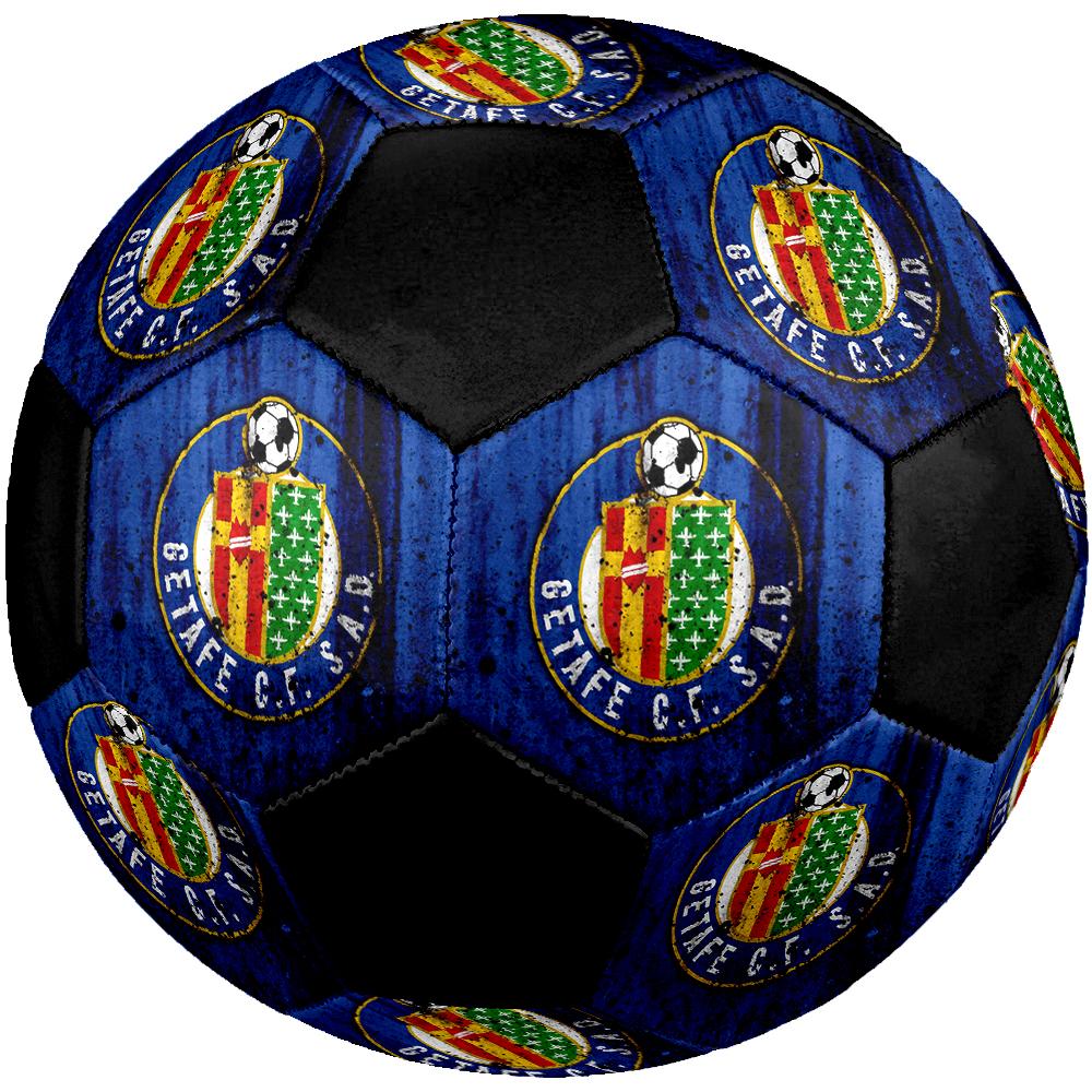 SIZE 5 Getafe CF Soccer Ball Colorful All Ages Machine Stitched PVC Competition Ready Durable High-Bounce