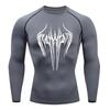 Men's Breathable Compression Sports T-shirt Short-sleeved Bodybuilding Fitness Sweatshirt Jogging Training Sportswear Top S-3XL