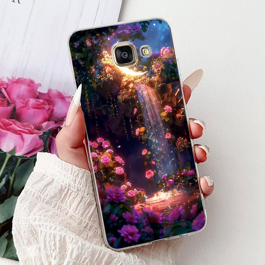 Für Samsung Galaxy A5 2016 2017 Hülle SM-A510F SM-A520F Stilvolle Bemalte Abdeckung Weiche Silikonhüllen Für Samsung A5 2017 2016 Fundas