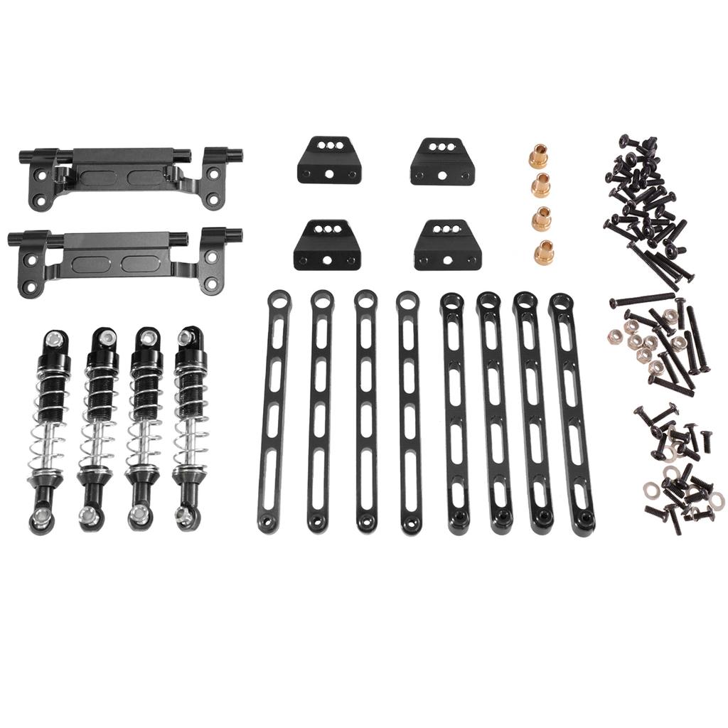 Suitable for MN model 1/12 MN168 MN78 RC Car metal upgrade external spring shock absorber fixed rod parts accessories