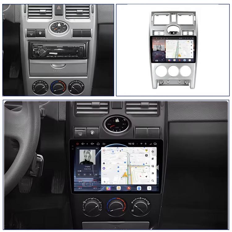 9" Android HD GPS Navigation with Rearview Camera & CarPlay for Lada Priora