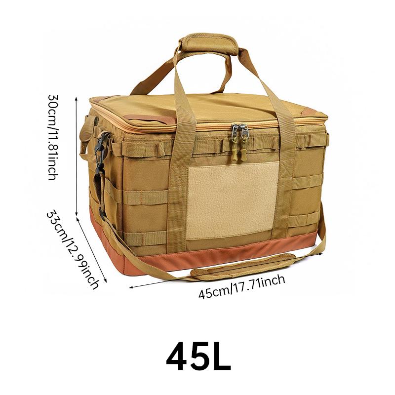 

Набор многофункциональных инструментов для улицы, сумка для хранения кемпингового оборудования большой вместимости, сумка для защиты от ударов для пикниковой посуды и газового баллона