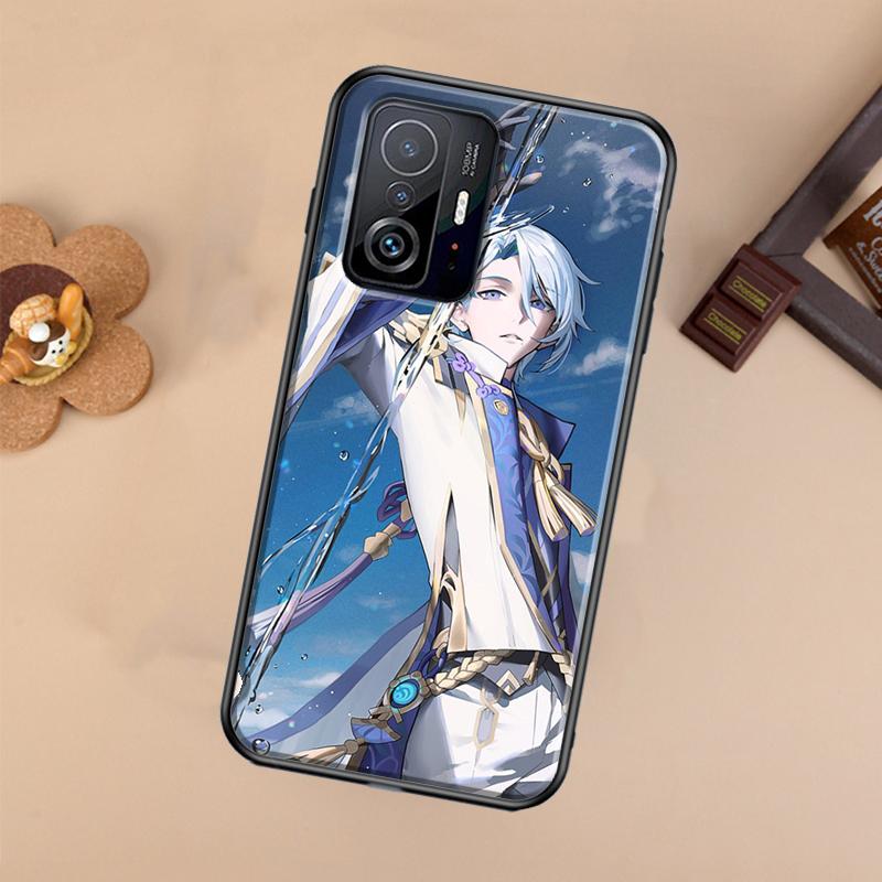 Kamisato Ayato Genshin Impact For POCO X5 X4 X3 F5 Pro M4 M5s F3 F4 GT C40 Phone Case For Xiaomi 12T 11T 13 Pro 12 Lite