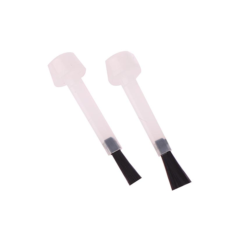 10 Pcs Nail Polish Brush Replacement Soft Liquid Applicators Nail Polish Bottle Brushes Head Manicure Tools Nail Salon Home