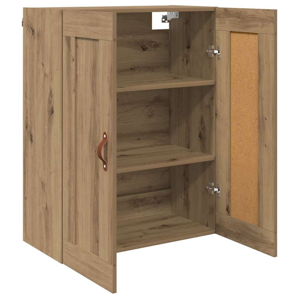 Artisan Oak Wall Cabinet 69.5 x 34 x 90 cm Particleboard