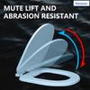 Foaming Soft Toilet Seat Slow Close Quiet Lid Thickened EVAU Type Toilet Lid Lifting Toilet Universal Bathroom Accessories