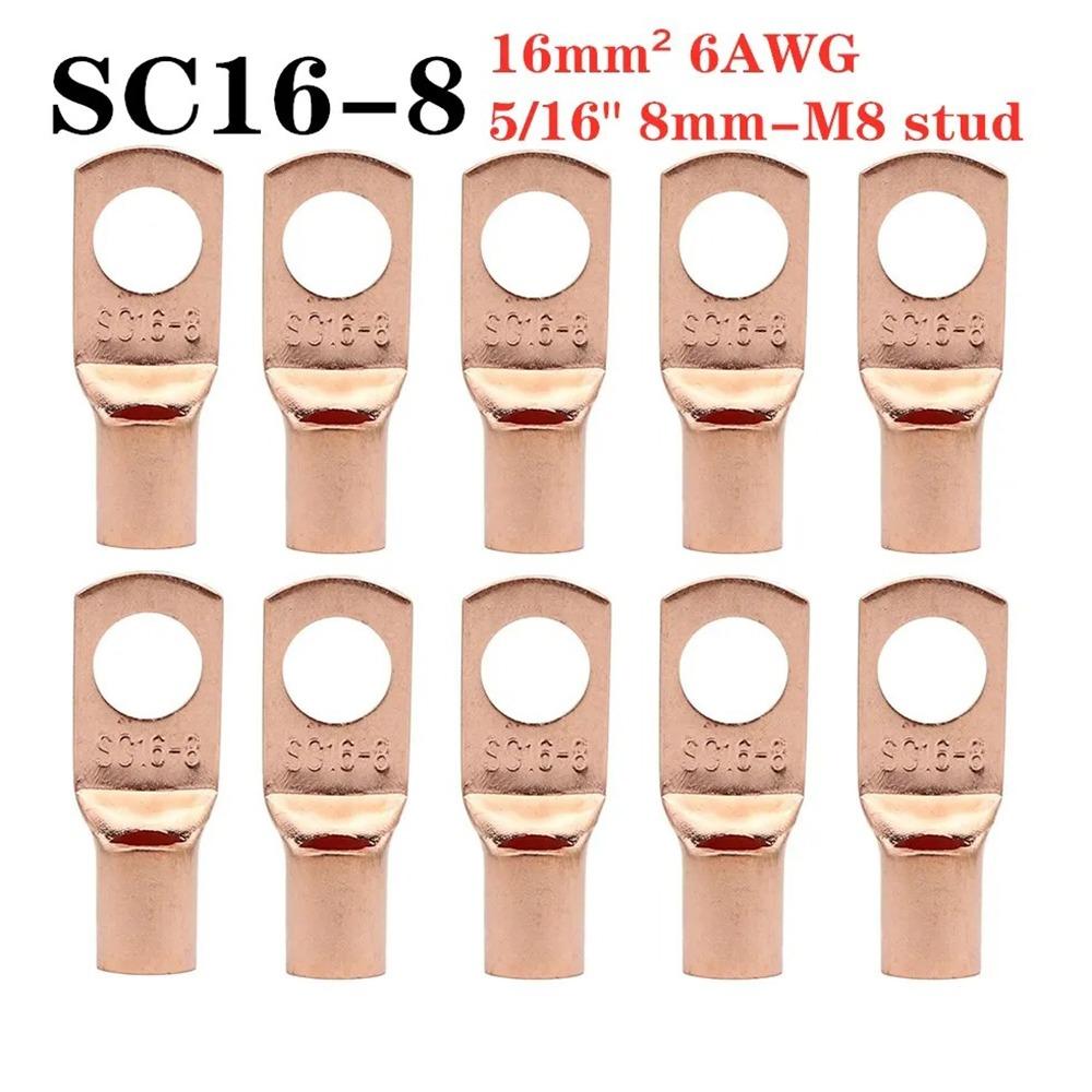 Wire Joint Copper Coppe Terminal Non-Insulated Small Terminal Block Terminal Lug Cable