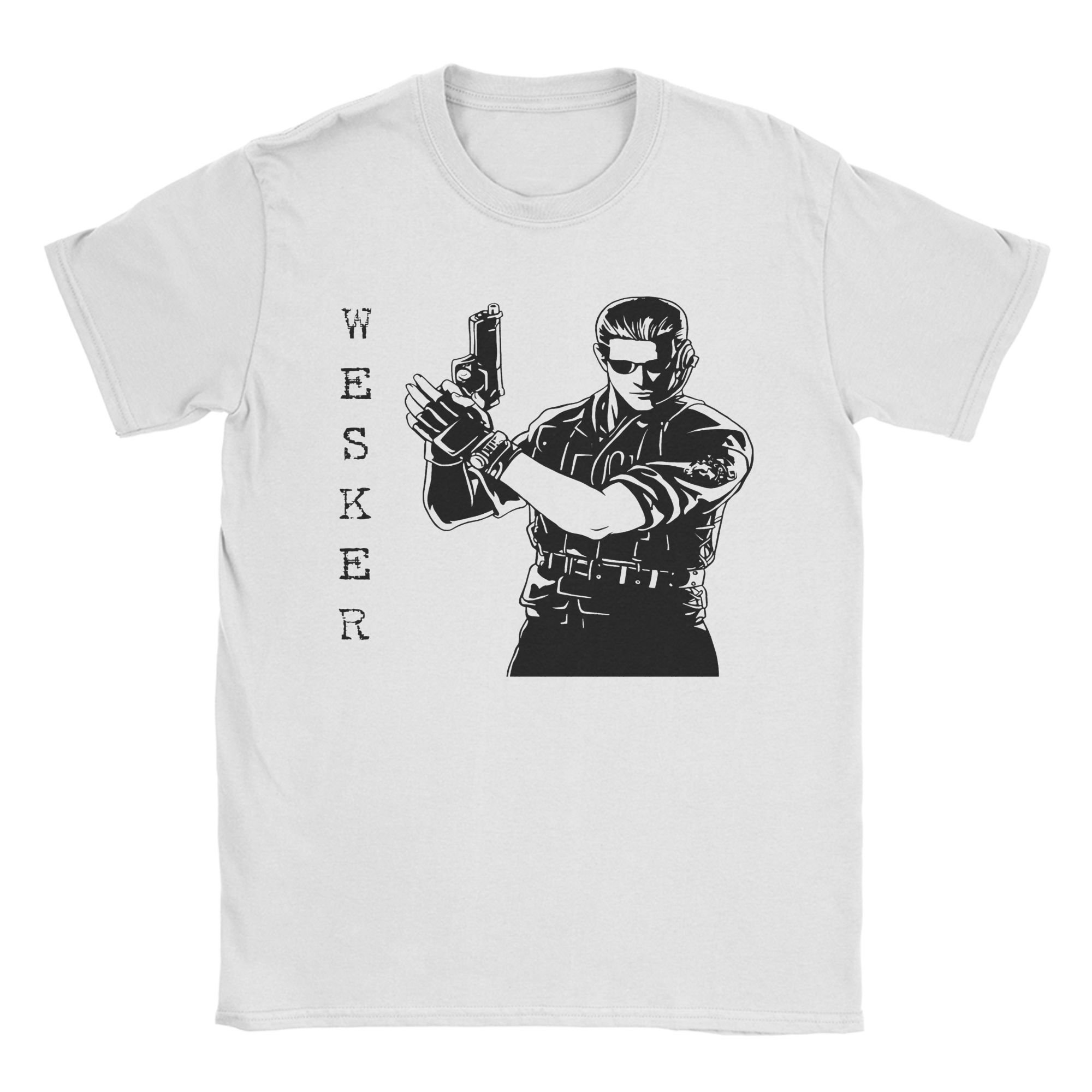 

Men T-Shirt Residents Evils Biohazards 3 Funny Cotton Tee Shirt Short Sleeve Jill Valentine T Shirt Crew Neck Clothes 4XL