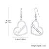 Exquisite Customized Earrings for Women, Personalized Name Letter Jewelry, Birthday Anniversary Gift