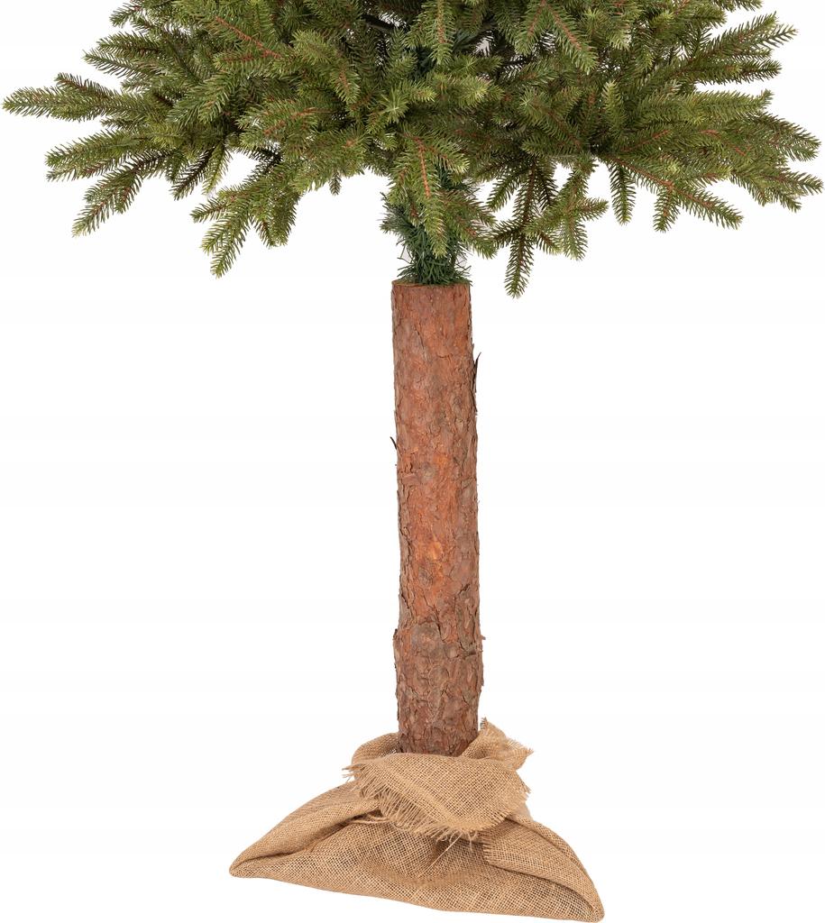 Artificial Christmas Tree On A Trunk Like A Life Spruce 180 100% Pe Dense