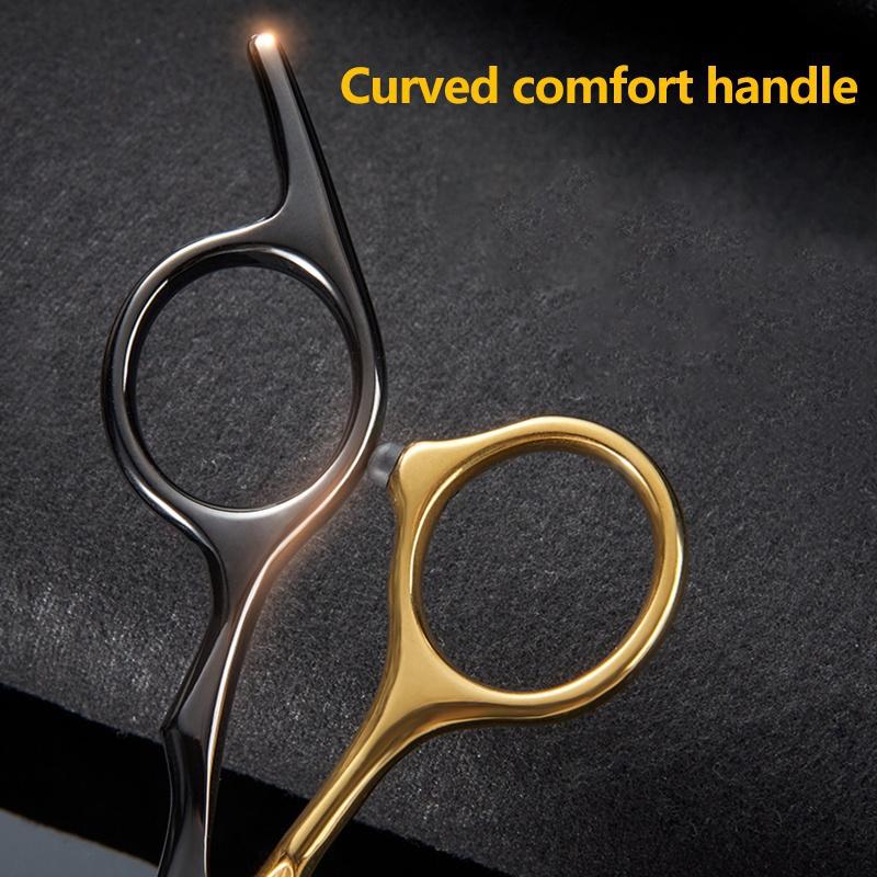 Ciseaux professionnels de coupe de cheveux en acier japonais 440C de 6 pouces/ciseaux amincissants pour Salon de coiffure pour outils de barbier