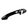 5Pcs Car Exterior Black Door Handle Cover Trim Frame Fit For Mercedes Benz C E GLC Class W205 X253 W213 2016 2017 2018 2019 LHD