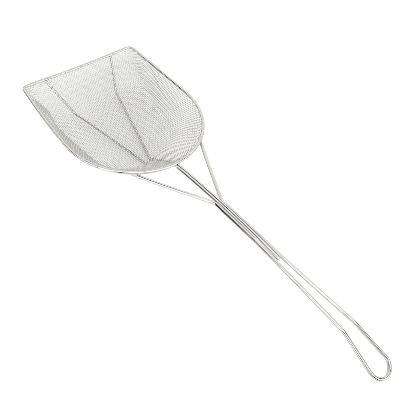 Kitchen Utensils Strainer Spoon Stainless Steel Strainer Spoon Durable Drain Strainer Skimmer Slotted Spoon for Home Restaurant
