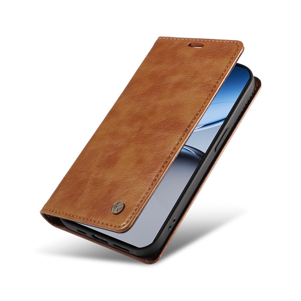 YIKATU YK-006 For OnePlus Nord 4 Case Wallet Litchi Grain Leather Phone Cover Magnetic Auto-Absorbed