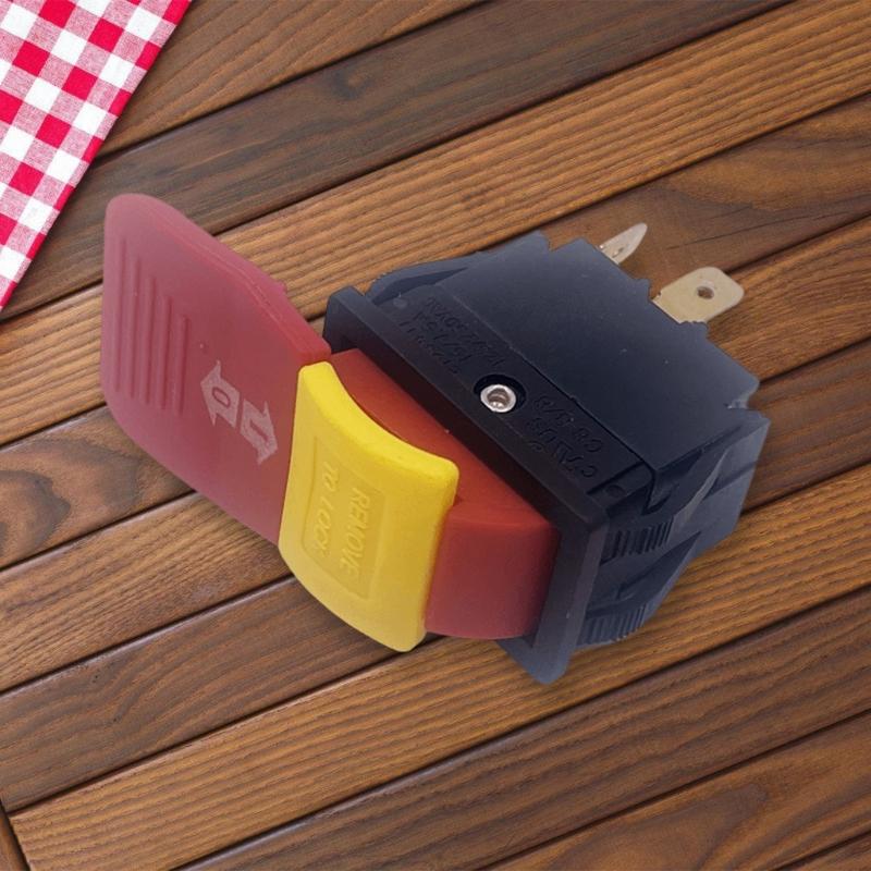 HY18 Sturdy Electric Tool Button Switches Featuring Lock Mechanism for Enhances Safety and Multipurpose Casual Use