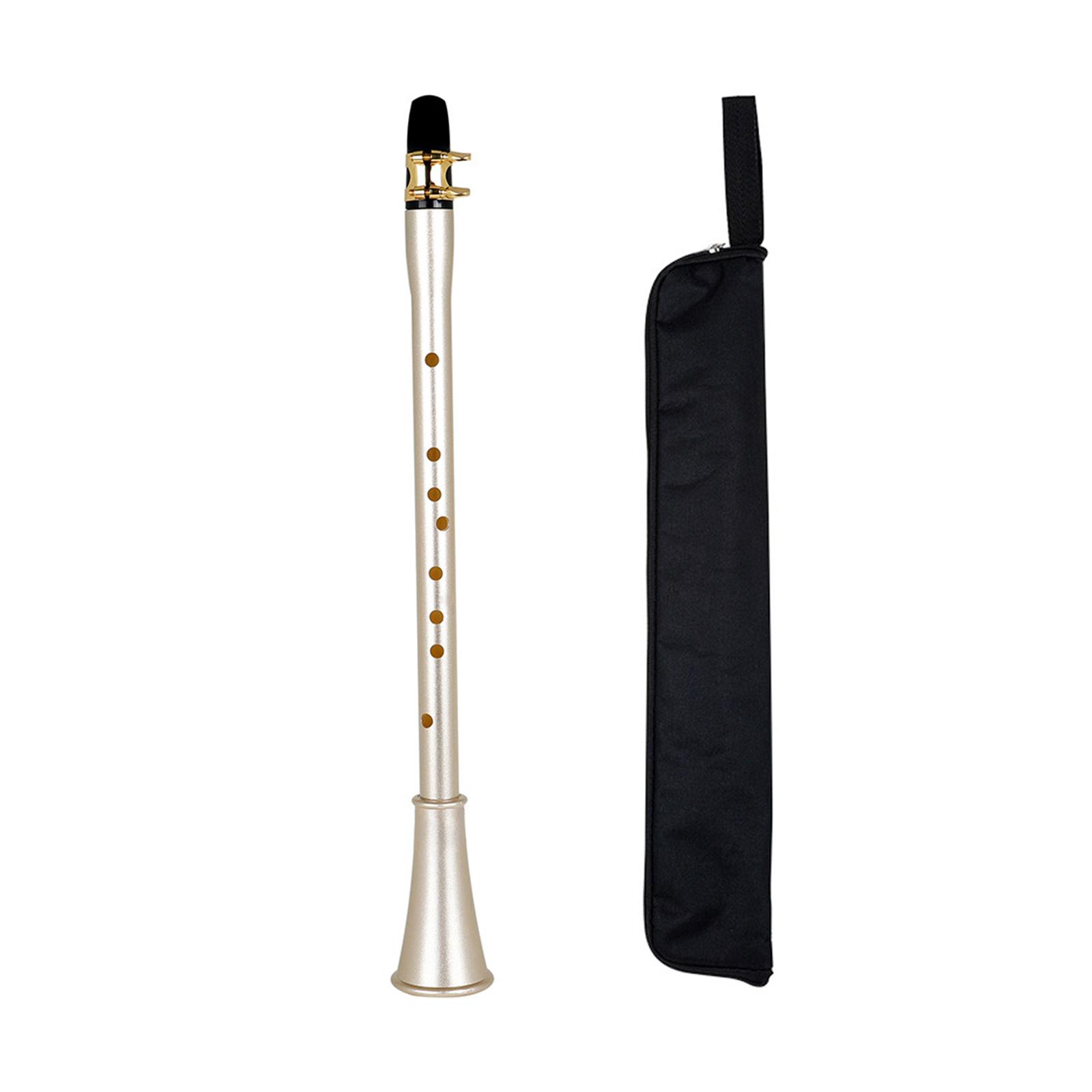 

Mini E-Flat Saxophone Woodwind Instrument Mini Pocket Saxophone Portable Simple Mini Sax for Adult Students Beginners