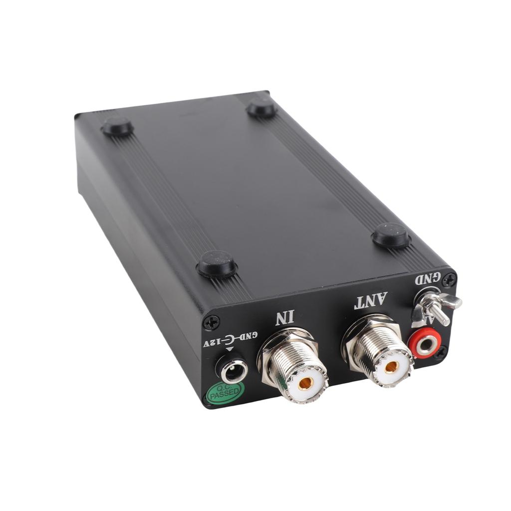 1.8‑50MHz 200W Micro Shortwave Automatic Antenna Tuner 10‑15VDC Organic Light Emitting Diode Display