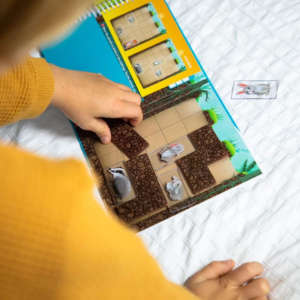 Smart Games Rabbit Hole Brain Training Magnetic Puzzle Game SGT290JP Authentic