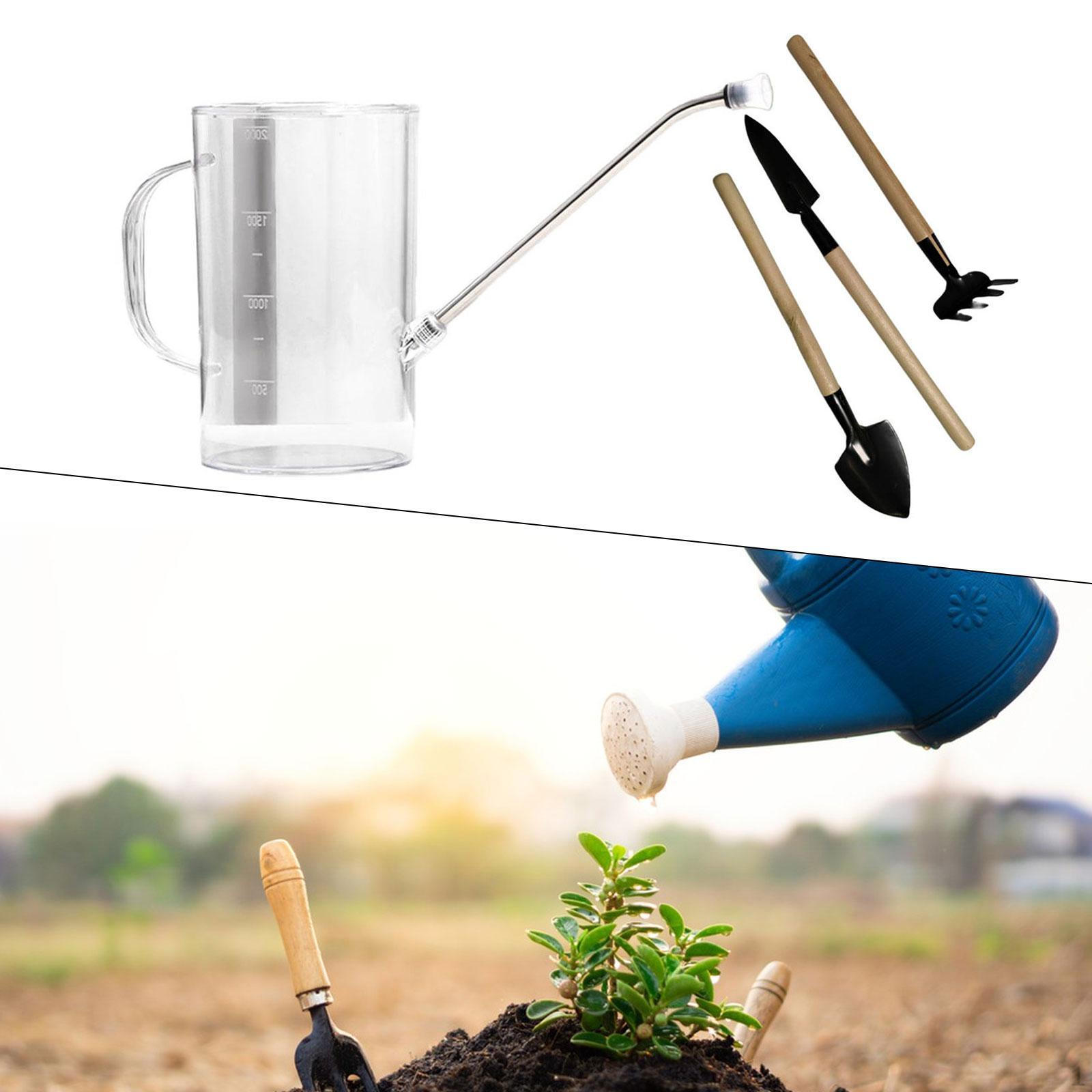 

Лейка для помещений объемом 2000 мл, практичный чайник с длинным носиком для садовых цветов, дома