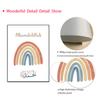 Cartoon Islamic Ayat Al-Kursi Quran Quotes Sun Moon Wall Art Canvas Painting Posters And Prints Picture For Baby Kids Room Decor