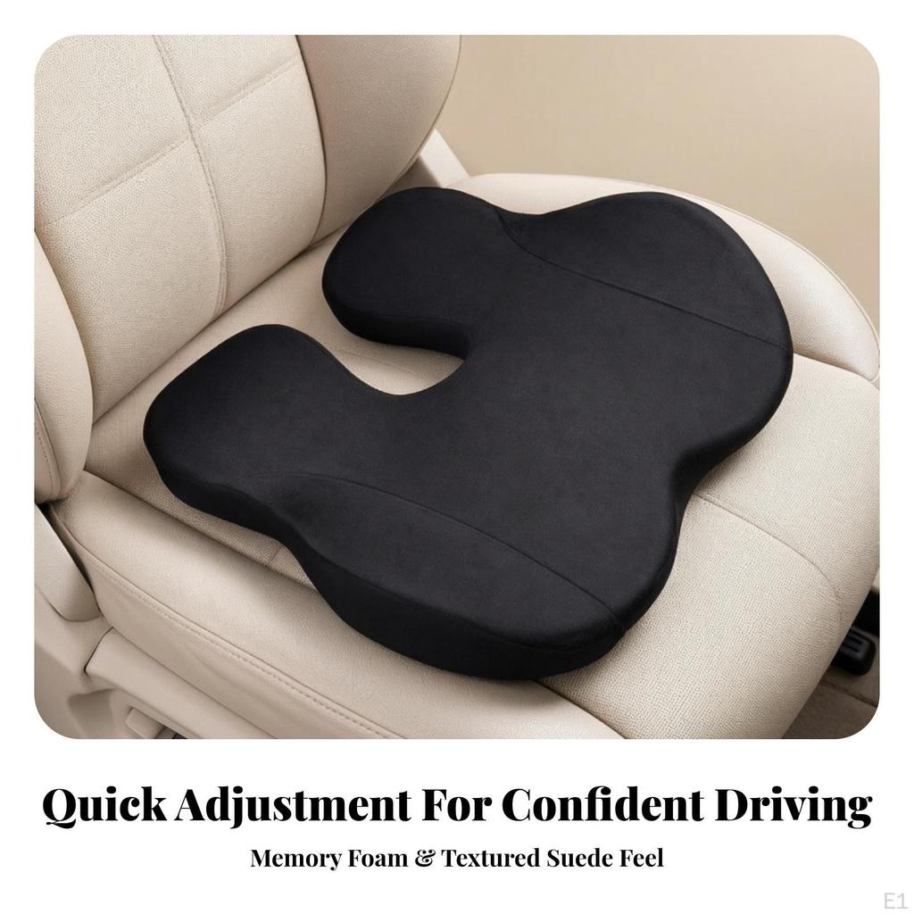 Car Seat Booster Cushion Breathable Portable for Commuters