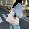 2025 New Fashion Spring and Summer Fashion Retro Solid Color Large Capacity Tote Bag Commuter Niche Shoulder Messenger Bag