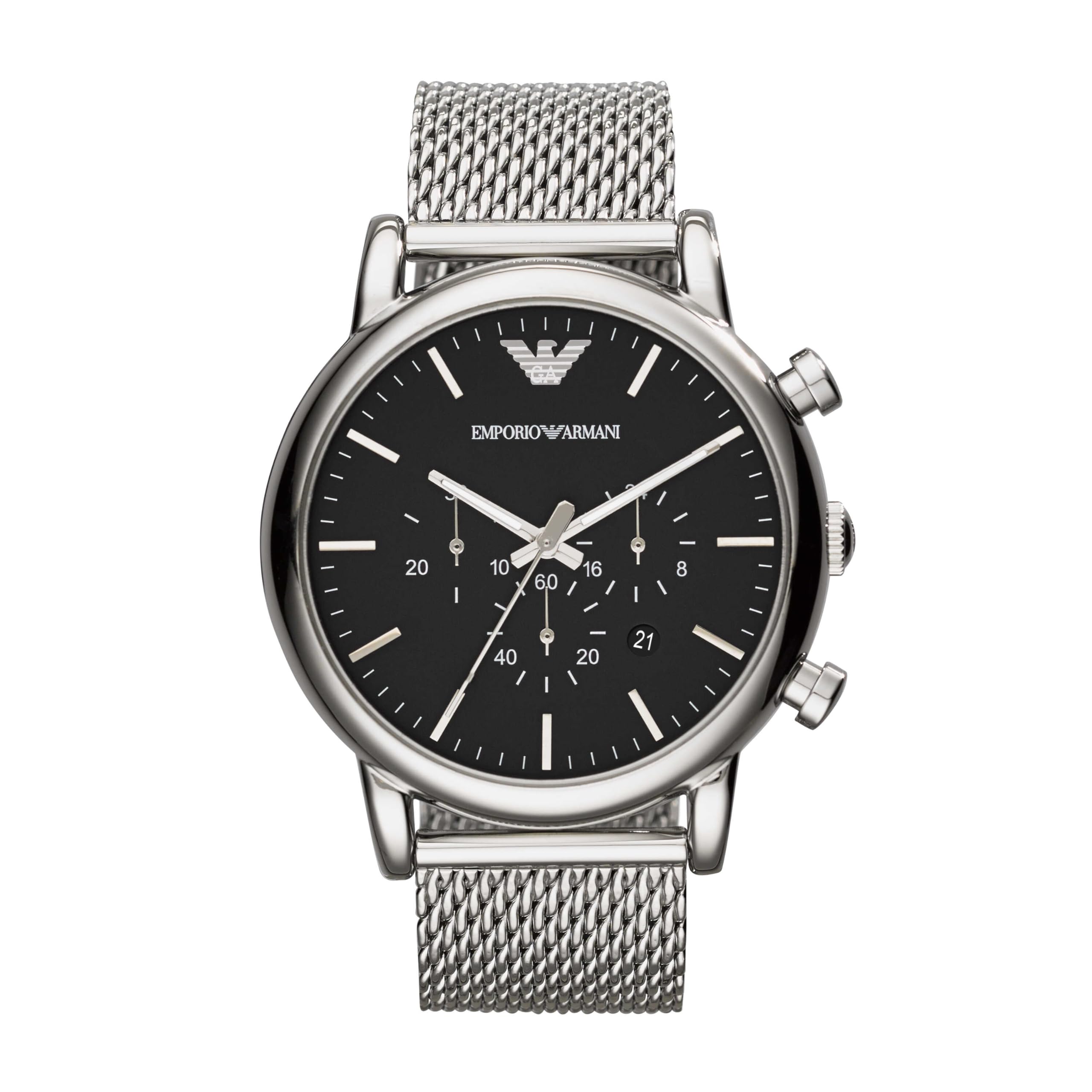 

Emporio Armani AR1808 Silver Watch Men s