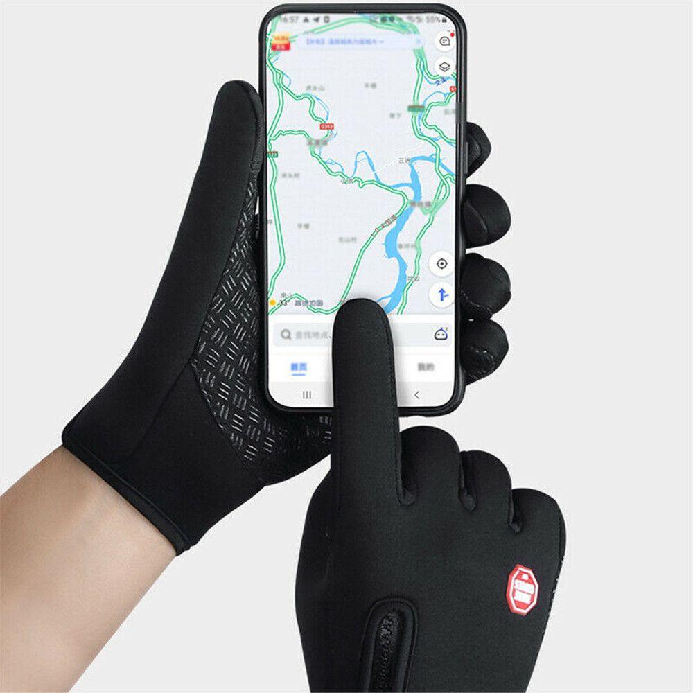 Winter Thermal Skiing Windproof Warm Gloves Touch Screen Mitten Sports Gloves Anti-slip