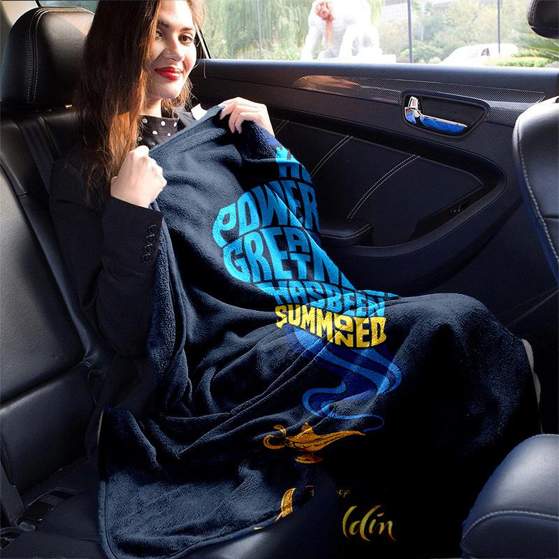 1pc, Aladdin-Inspired Home Decor: A Magical Home Blanket, Soft Flannel Throw for Your Living Room, Bedroom, or Outdoor, Perfect Gift Idea