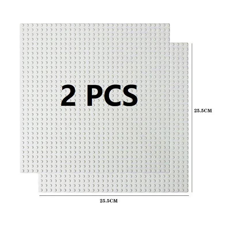 2Pcs Base Plate 32*32 32*16 Studs Classic Figures Building Blocks Plates Bricks Baseplate Blocks Children Toys For Kid Gifts