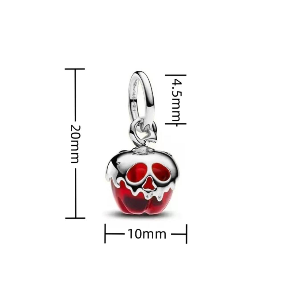 Miniso Disney Christmas Eve Silver 925 Bracelet with Poker Jack Skull Beads Charm for Women Jewelry