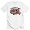 Custom Fashion Happy Camper T Shirts Men Camping Life Tshirts Casual Tee 100 Cotton Oversized Tshirt Merch
