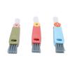 3 Pcs Cup Lid Cleaning Brush Multifunctional Bottle Cleaning Brush for Home Kitchen Blue Pink Green