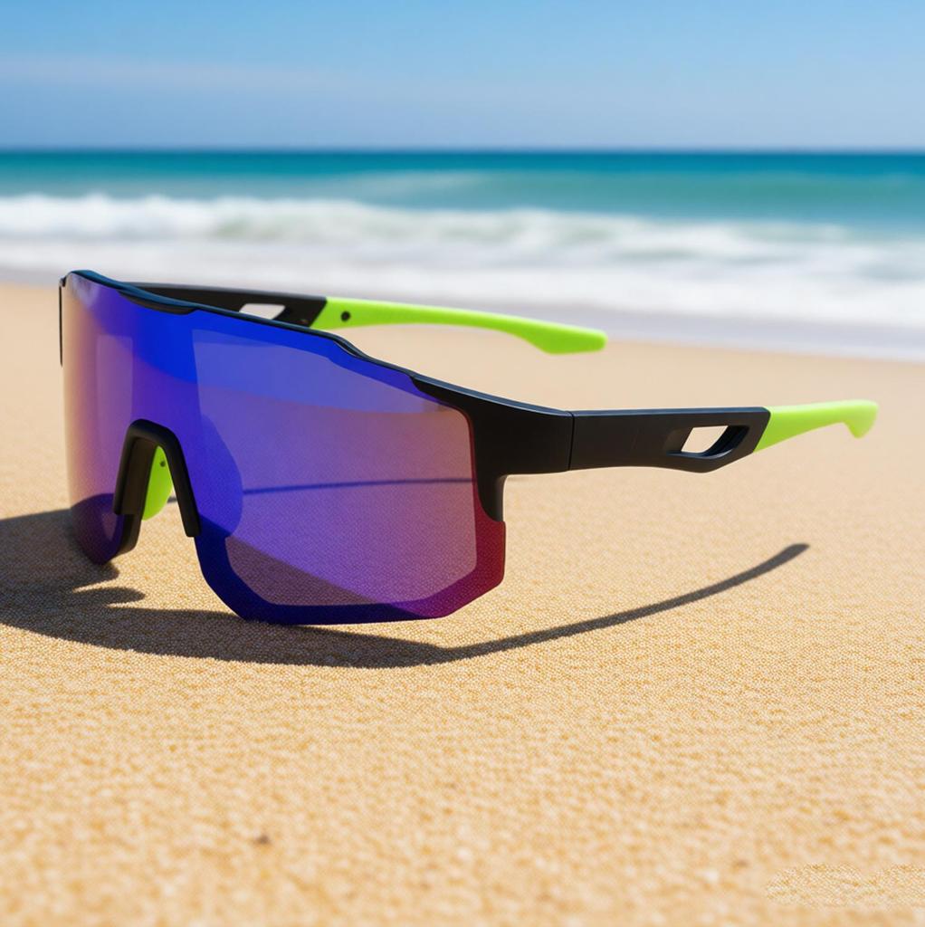Blendende Anti-UV-Fahrradsonnenbrille: Winddichte Sportbrille für Mountainbiking in ganz Europa