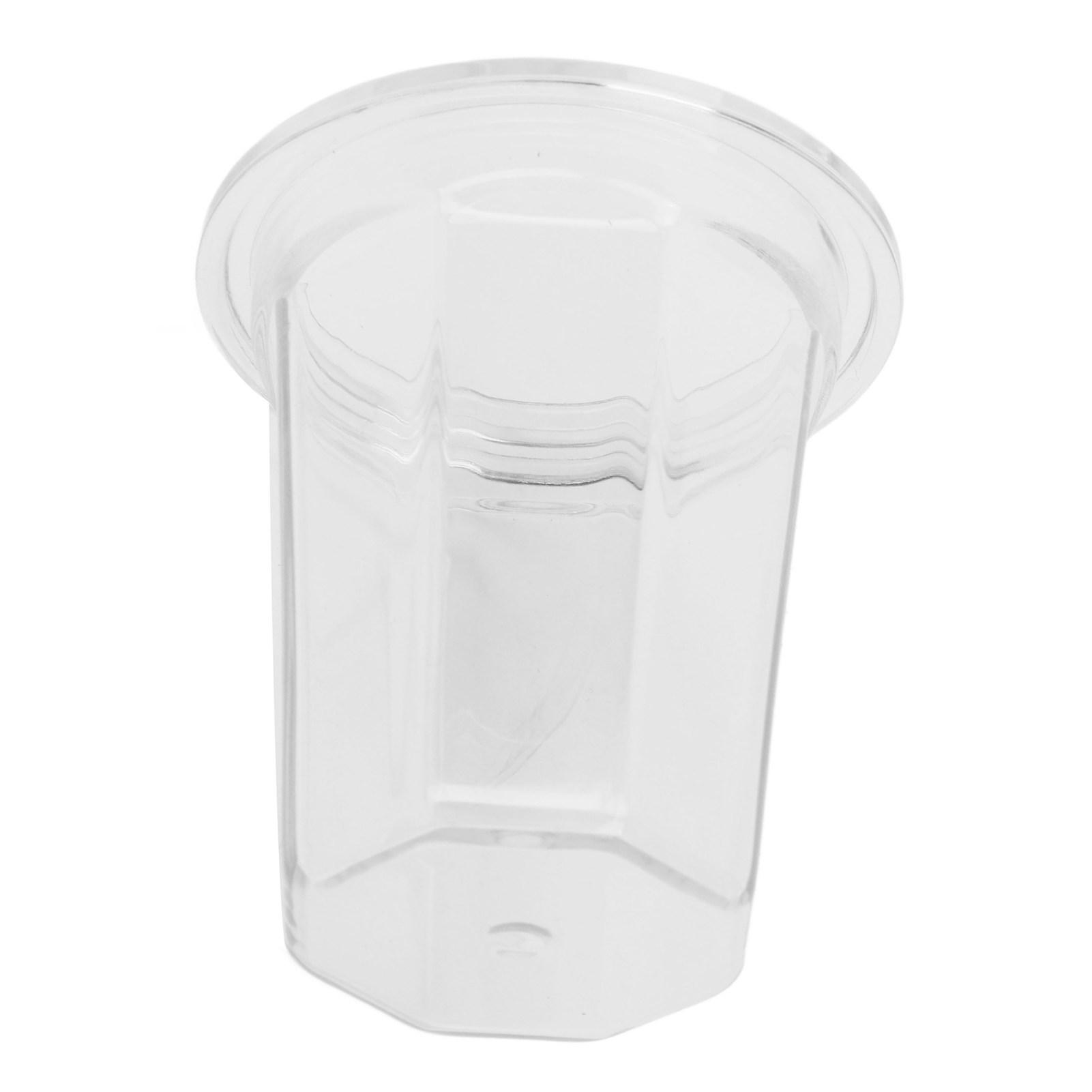 Coffee Ground Dosing Cup PC Antistatic Transparent Coffee Powder Feeder Dosing Cup for Portafilter Basket