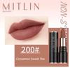 Mitlin Luxury Non-Stick Lipstick, Whitening Matte Lip Cream, Lip Mud, Not Easy to Fade or Come Off
