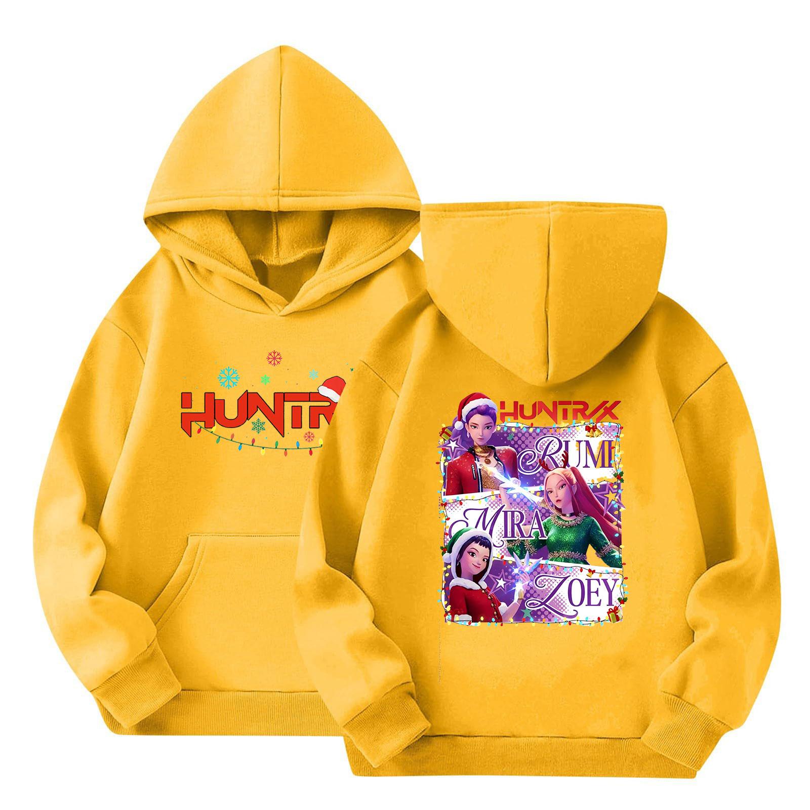 

Детский пуловер с длинным рукавом, свободного кроя, с принтом букв, капюшоном на шнурке 160 оранжевый